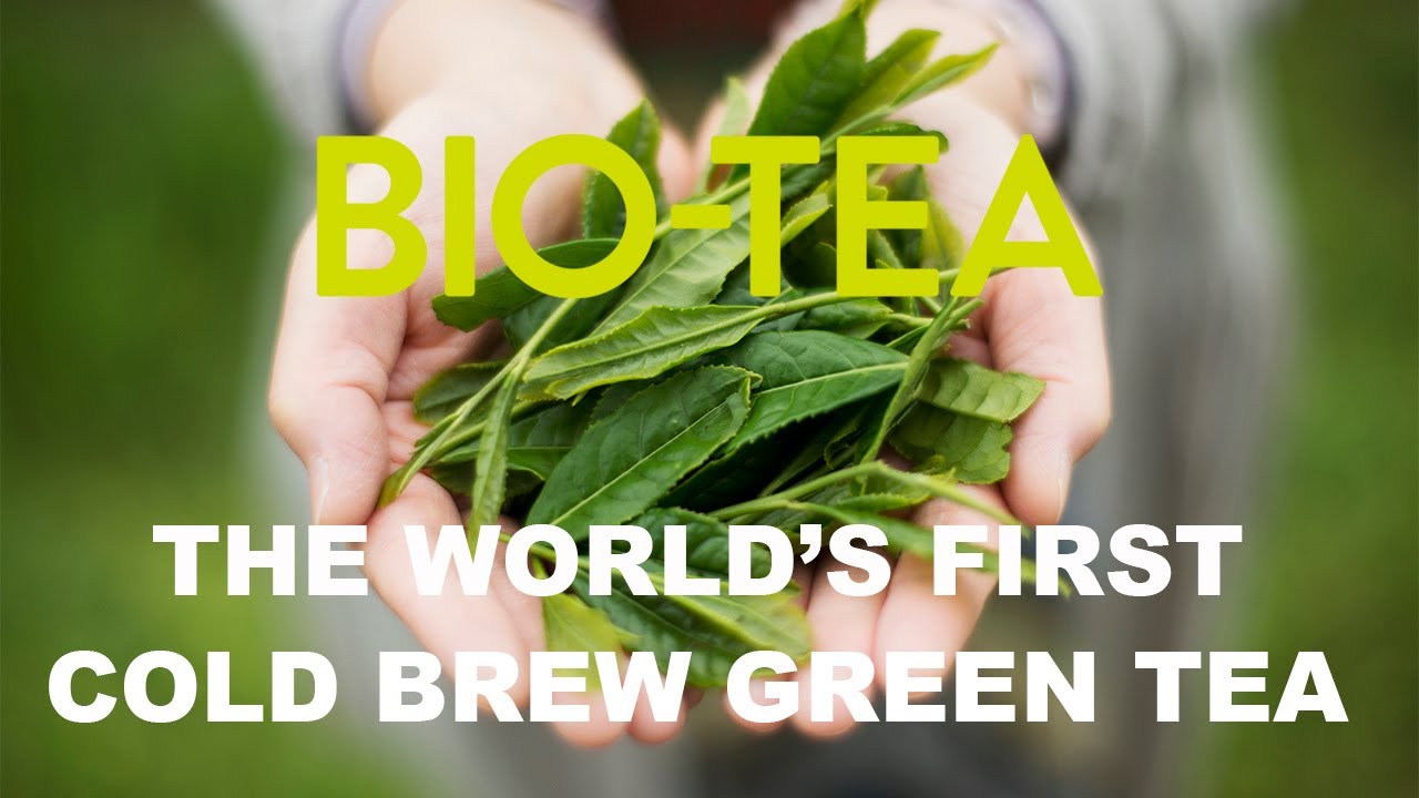 バイオ茶 BIO-TEA / THE WORLD'S FIRST COLD BREW GREEN TEA - YouTube