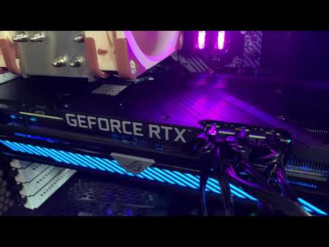 ASUS ROG Strix GeForce RTX 3090 OC in Aktion
