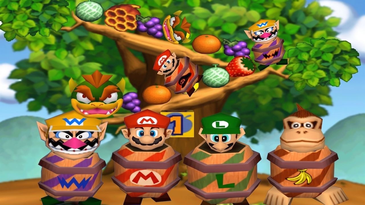 マリオパーティ2 - N64 :トップラッキーミニゲーム - マリオ Vs