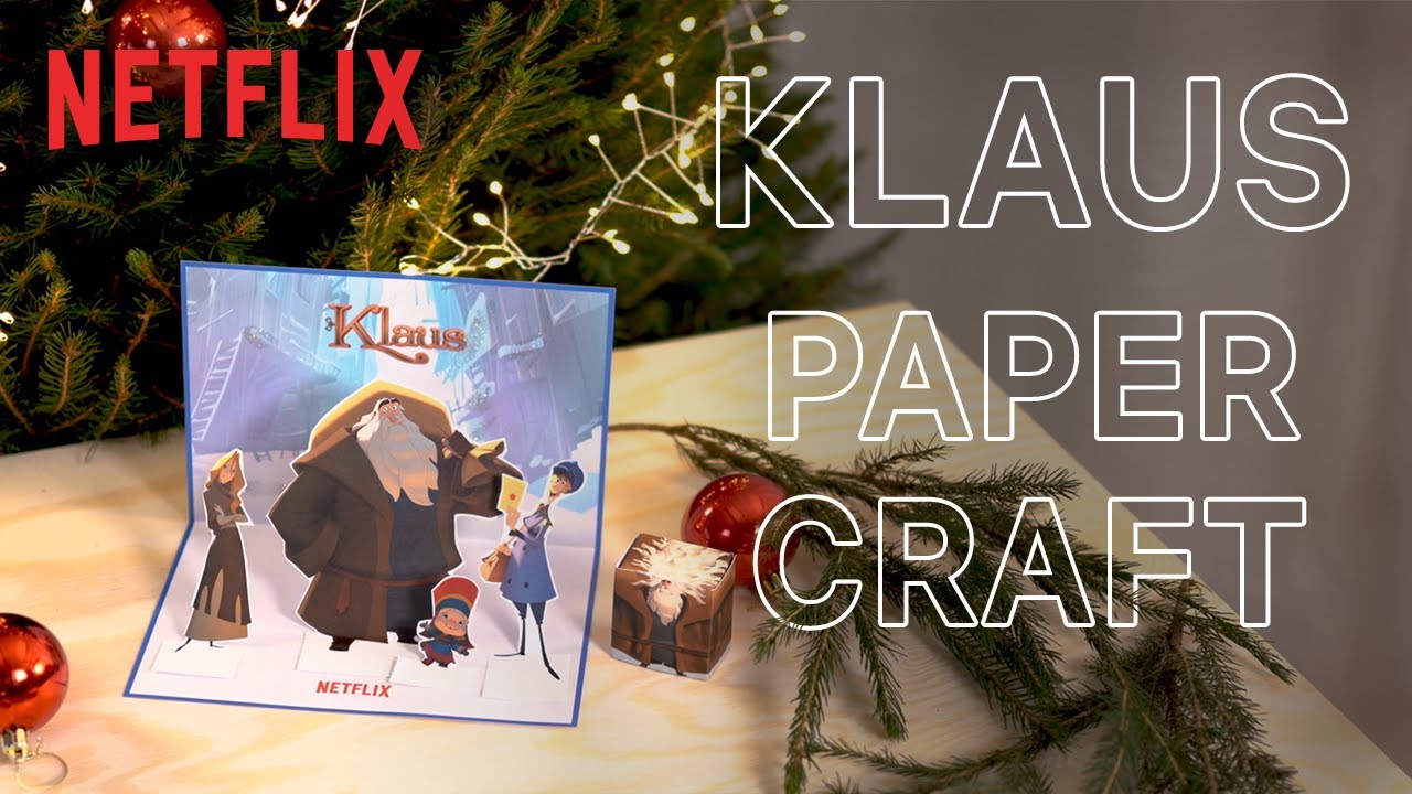 Papercraft DIY Inspired by Netflix' Klaus