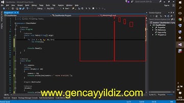 27-) C# Destructor ve Garbage Collector