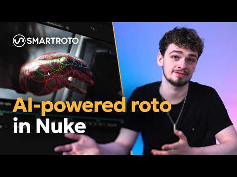 4x faster rotoscoping in Nuke with AI-powered SmartRoto | Foundry