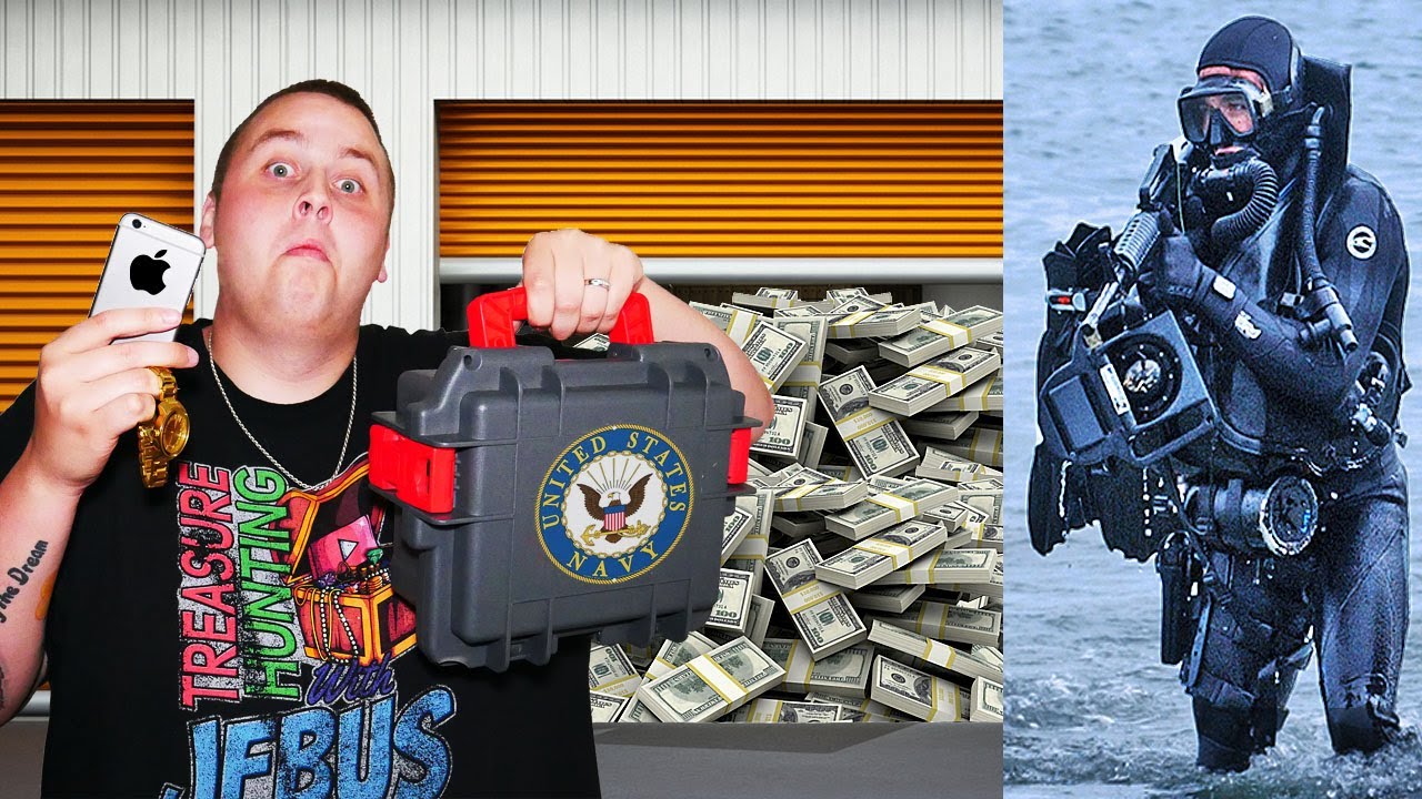 I Bought a NAVY SEALS Storage Unit and it was FULL OF MONEY FLOOR TO