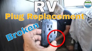 RV Receptacle Replacement | RV Tips