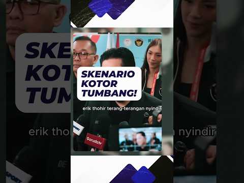 blacktogel x black4d - ERICK THOHIR SINDIR PEDAS MALAYSIA: TUHAN BERSAMA TIMNAS INDONESIA! #shorts