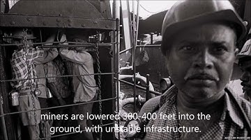 Effects of mining on workers and the environment.