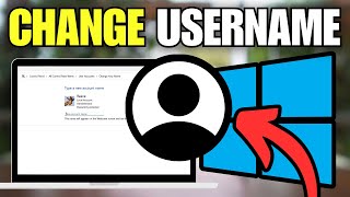 How To Change Username in Windows 11 Laptop/PC