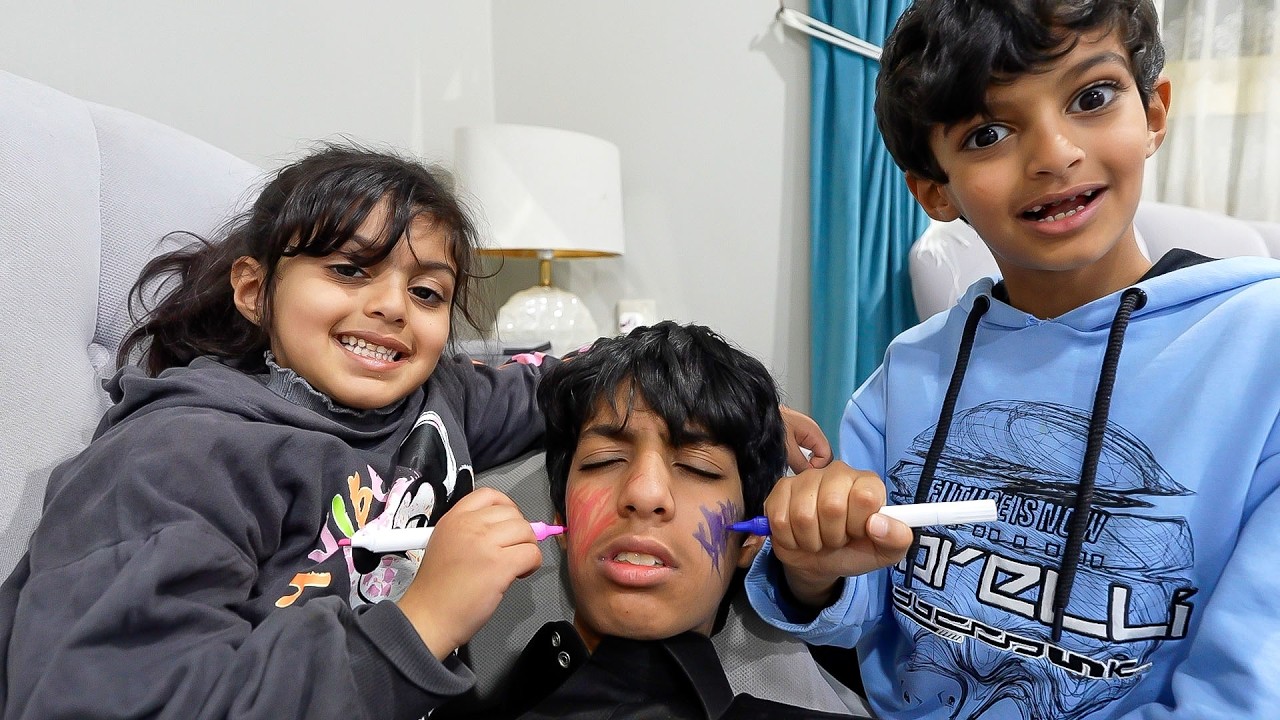 لين و عبودي يمقلبون نواف!!!