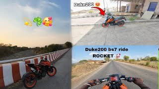 DUKE200 RIDE MOTOVLOGS NEW MODEL KTMRC200 RIDER MOLA 🚀
