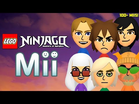 My Ninjago Mii Collection! 🎮 100+ Ninjago Miis! - YouTube