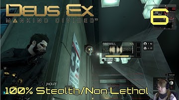 Deus Ex: Mankind Divided - 100% Stealth/Non Lethal Playthrough - Part 6 Palisade Heist