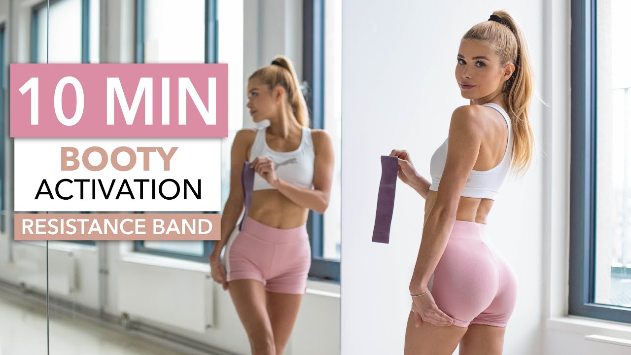 10 Min Booty Activation To Grow Your Glutes Optional Resistance Band I Pamela Reif