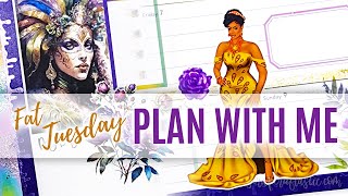 A B6 Stalogy & Wal-Mart Planner Double Plan With Me From Fat Tuesday