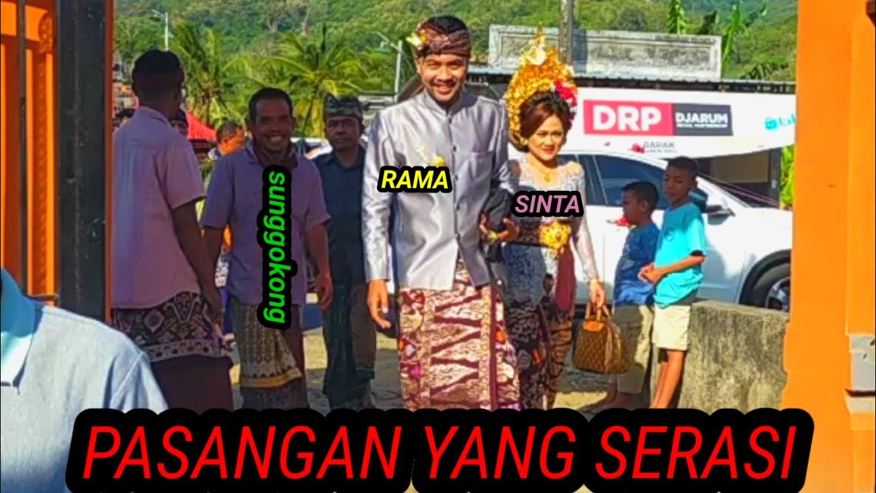 UPACARA NGIDIH/MEMADIK PERNIKAHAN ADAT BALI LOMBOK - YouTube