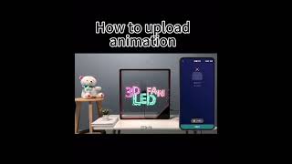 3D hologram fan / How to load the animation with APP control screenshot 3