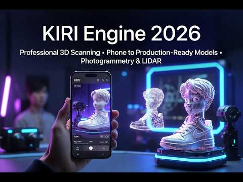 KIRI Engine: The Best Mobile 3D Scanner for Creators.