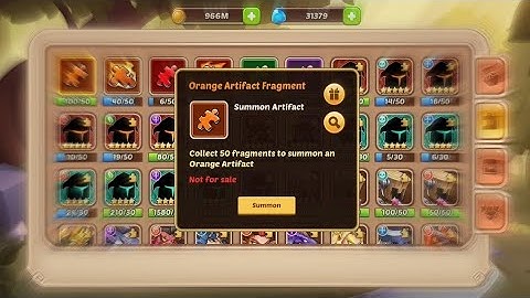 Idle Heroes - Orange Artifact Fragment!!!