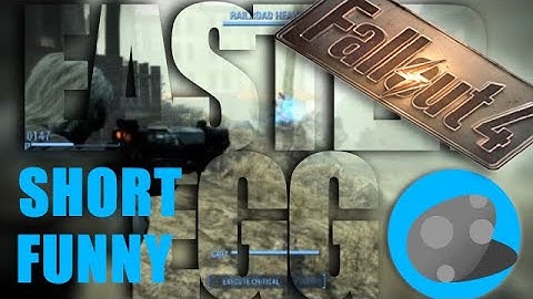 Fallout 4: Funny Easter Egg. Battle at Bunker Hill "Idiot" Brahmin