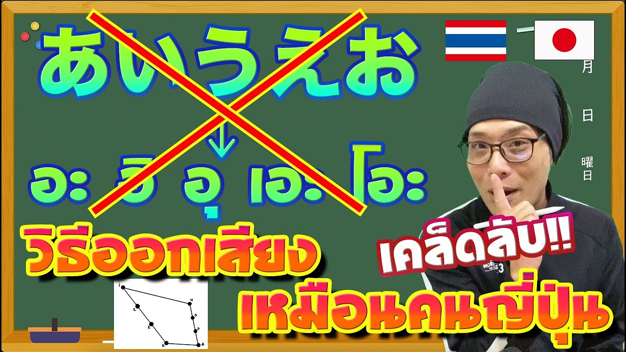 อยากออกเสียงภาษาญี่ปุ่นเหมือนคนญี่ปุ่น!!!
