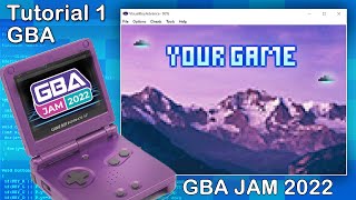 Lets Make A Game Boy Advance Game Gba Jam 2022