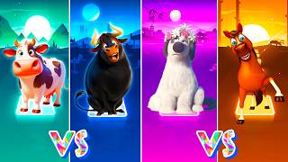 Ferdinand 🆚 Funny Cow 🆚 Funny Mammoth 🆚 Funny Horse | Coffin Dance | Tiles Hop screenshot 5