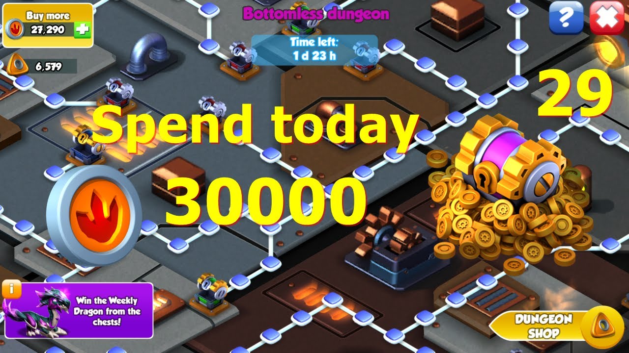 Opened 29 last big chest in 5 days Zezash dungeon week | Flameheart Ancient event | DML