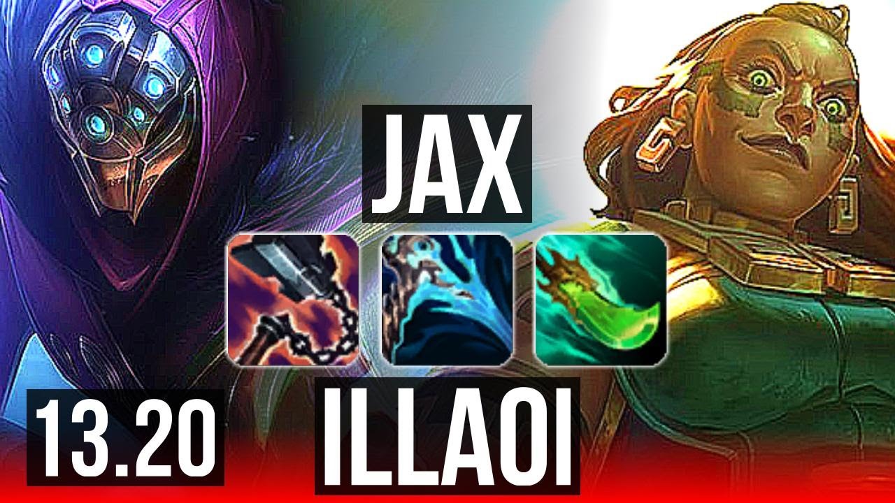 Illaoi Top vs Jax - EUW Grandmaster Patch 13.1 