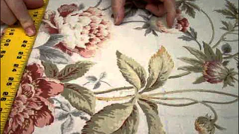 Fabric Repeats: Calculating Yardage and Cuts