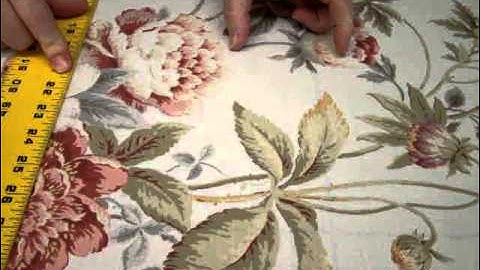 Fabric Repeats: Calculating Yardage and Cuts