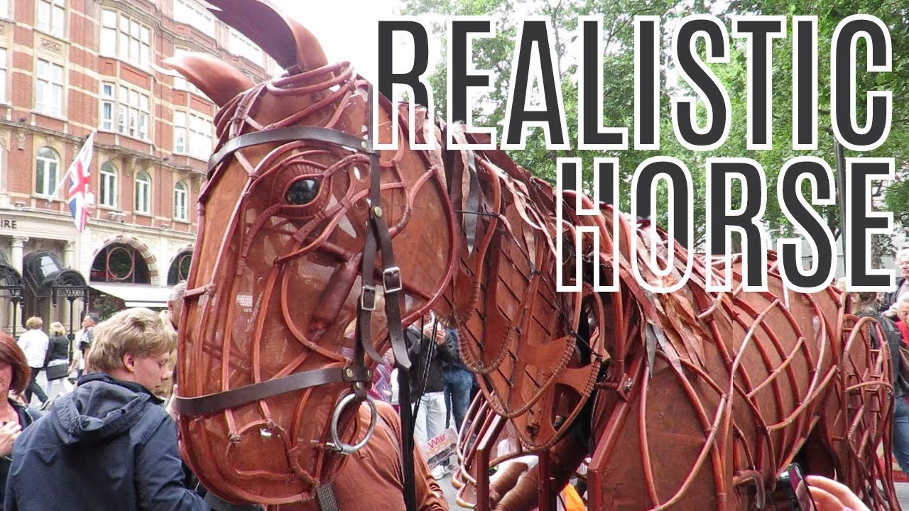 Most realistic puppet horse in the world! YouTube