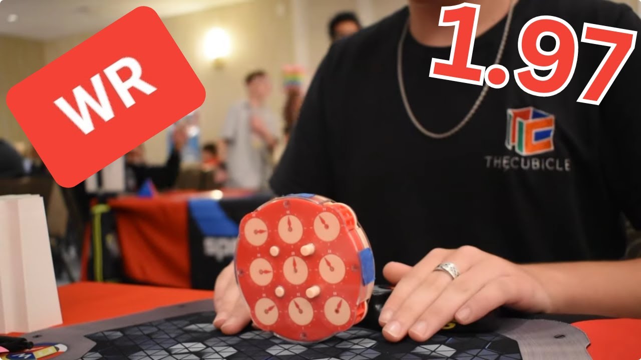 1.97 Rubik’s Clock World Record Single