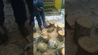 Самодельный колун для дров
