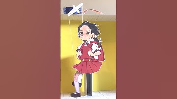 強風オールバック工作！Arduino+Servo+PassiveBuzzer #shorts