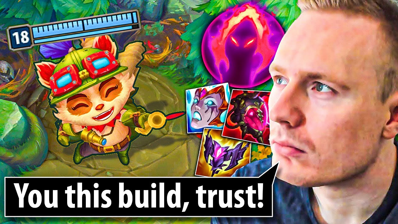 RANK 1 TEEMO JUNGLE TRIES BROXAH'S BUILD