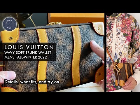 LOUIS VUITTON x VIRGIL ABLOH: CARROT POUCH (FW21) W/ DISPLAY BOX