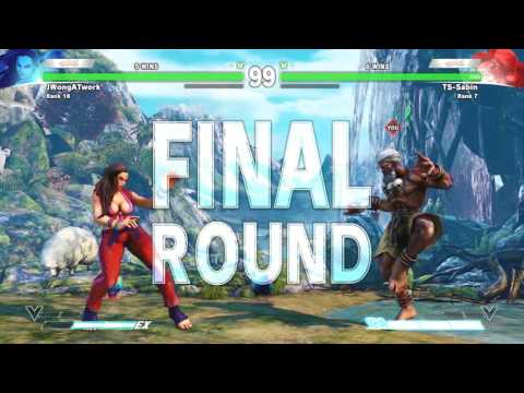 STREET FIGHTER V - TS Sabin vs EG JWong [720p/60fps]