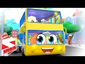 Wheels On The Bus | Baby Songs & Cartoon | Nursery Rhymes | Kids Songs by Super Supremes