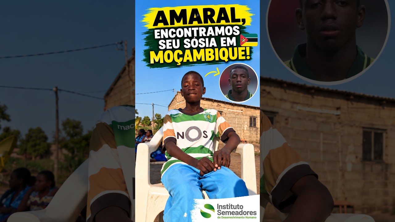 AMARAL, ENCONTRAMOS SEU SÓSIA EM MOÇAMBIQUE!
