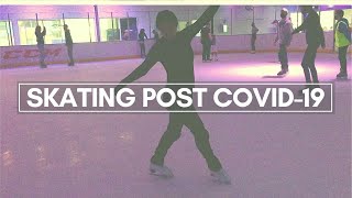 BACK ON THE ICE AGAIN! Figure Skating Post-COVID // Adult Figure Skating Journey