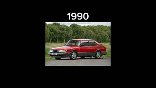 Evolution Of Saab (1947-2012)#evolution #saab #cars  #shorts