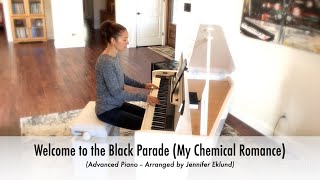 Welcome to the Black Parade (My Chemical Romance) Piano Cover with Sheet Music (Advanced) Resimi