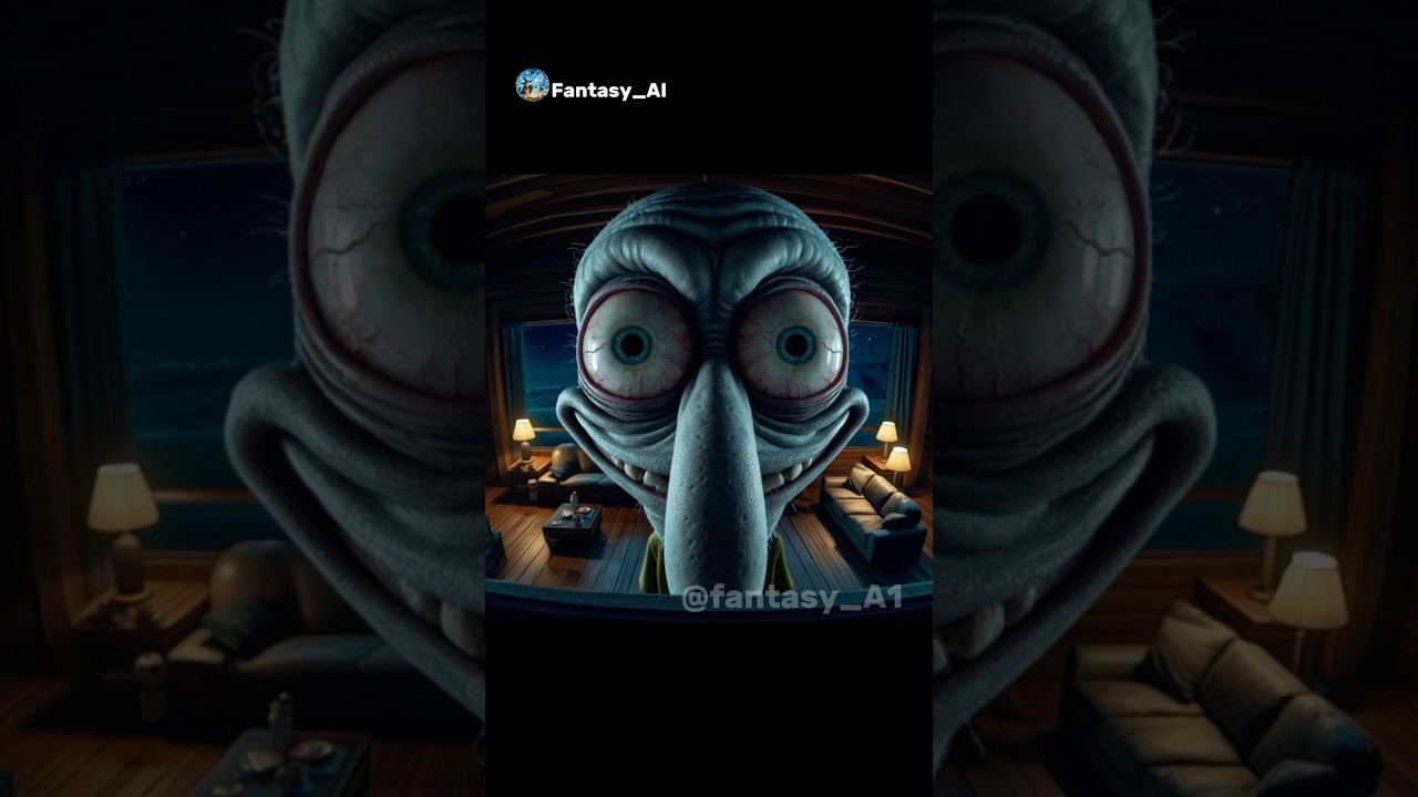 Мистер Крабс пугается 