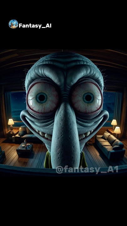 Mr Krabs Gets Jump Scared #meme #horror #spongebob