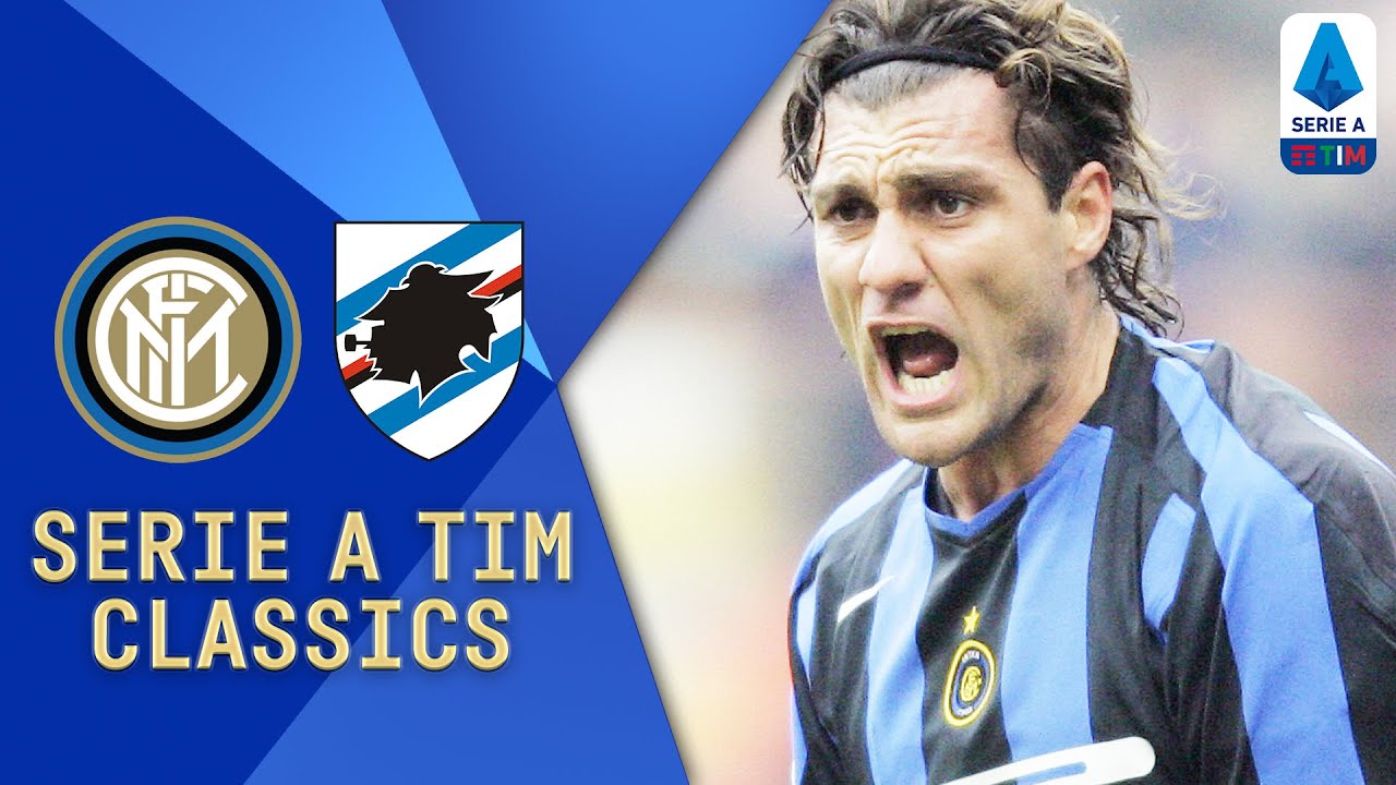 Adriano, Vieri and Zanetti Star! | Inter v Sampdoria (2005) | Serie A TIM Classics | Serie A TIM