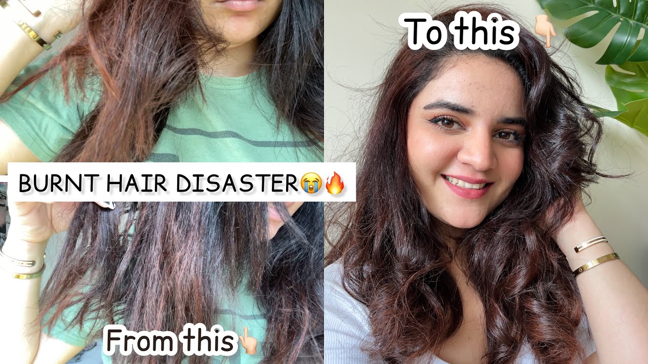 My burnt hair story🤬🔥 Watch to see how I saved my hair using this hair