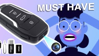 UNBELIEVABLE! Spy Camera Hidden in a Car Key with 360 Mins Battery Life \& Full HD Quality - ClODGDGO