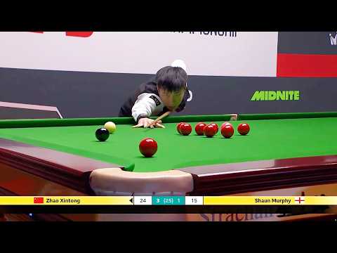 Zhao Xintong’s Costly Error Gifts Murphy a Fluke That Alters the Entire Match!