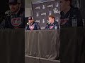 "This city is already pretty crazy." Nick Suzuki on if the Habs clinch the Conference Final spot