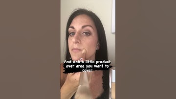 How to cover dark spots or blemishes with Seint highlight foundation