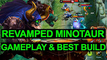 Minotaur New Revamped & Perfect Gameplay! - Top Global Minotaur Best Build 2022 - MLBB